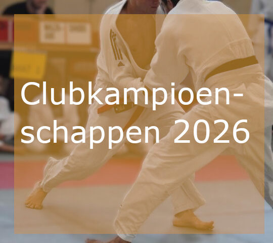 Clubkampioenschappen – 6 juni!