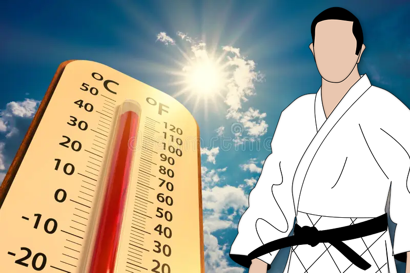Judo zaterdag 27 juni afgelast warme dag judo